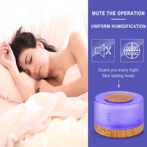 Multi-Color LED 500ml Humidifier