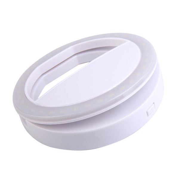 Smart Universal Cell Phone Clip On Selfie LED Light Ring