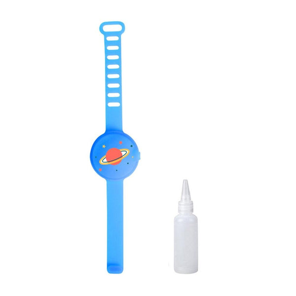 1-5PC Adult Kid Liquid Wristband Hand Dispenser Handwash Gel With Whole Sanitizing Dinosaur Print Sanitizer Bracelet