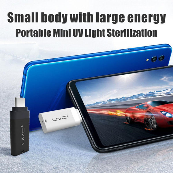 Mini USB Ultraviolet Germicidal Light  DC5V Portable Handheld UVC LED Sterilizing Lamp For Masks Cups Tablewares