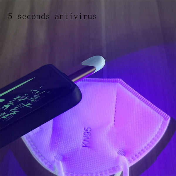 OLOEY Mobile Phone Disinfection Light UVC LED Uv Sterilizer Usb Uvc Sterilizer UV Lights Disinfectant Portable Lamp Ultraviolet